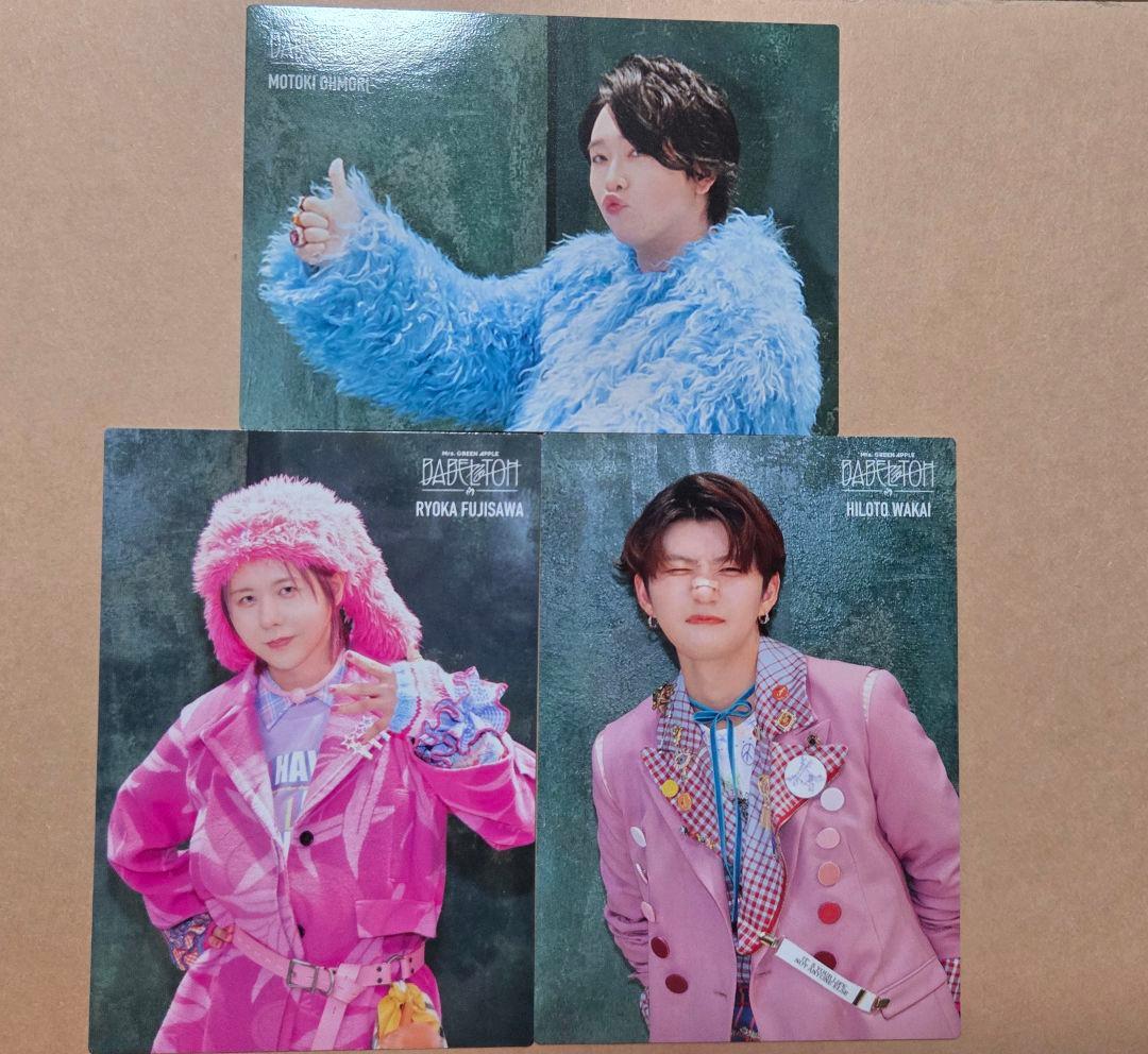 Mrs. GREEN APPLE バベルの塔 フォトカード 76 78 80 - メルカリ