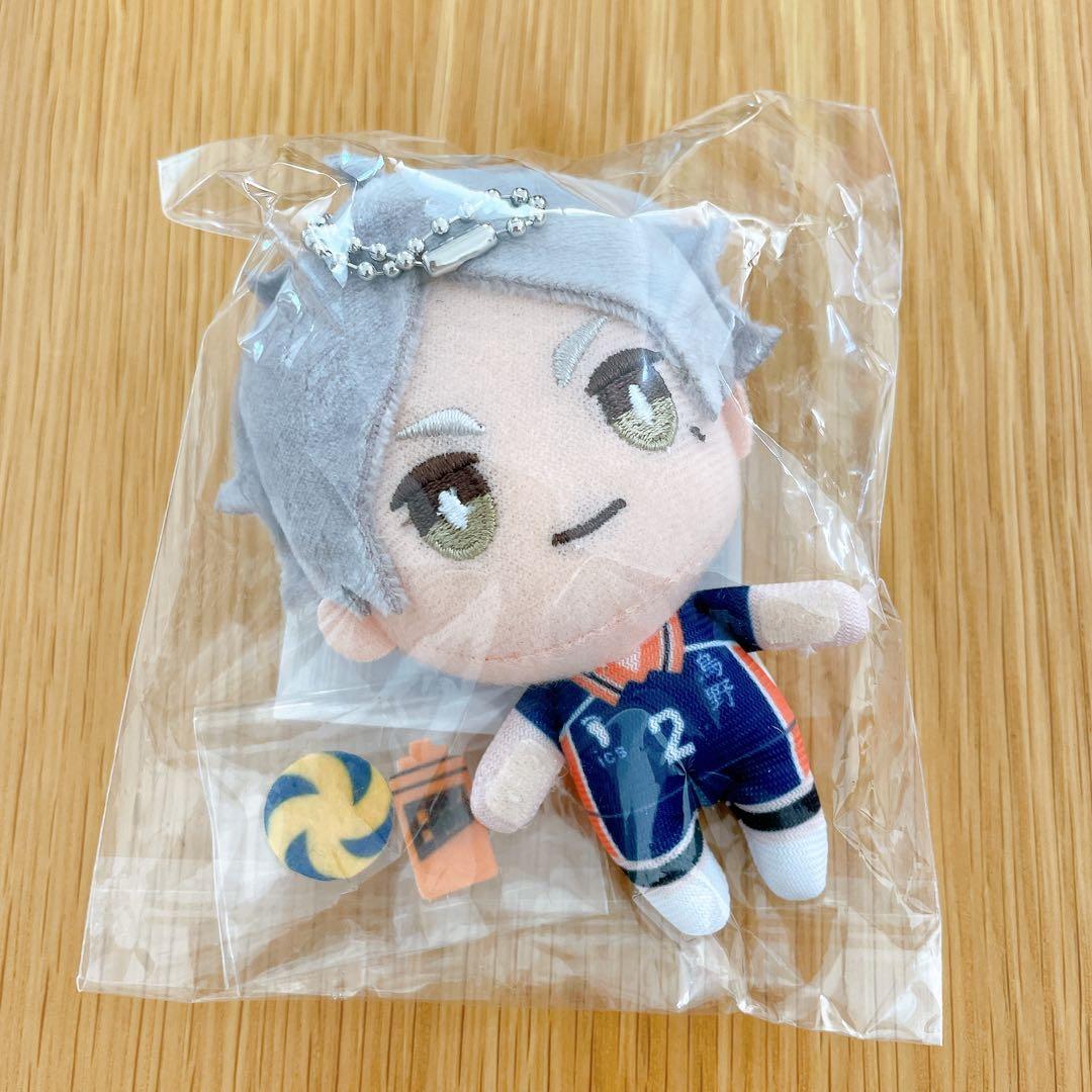 新品未開封】ハイキュー 菅原孝支 おてもちぬいぐるみミニ - メルカリ