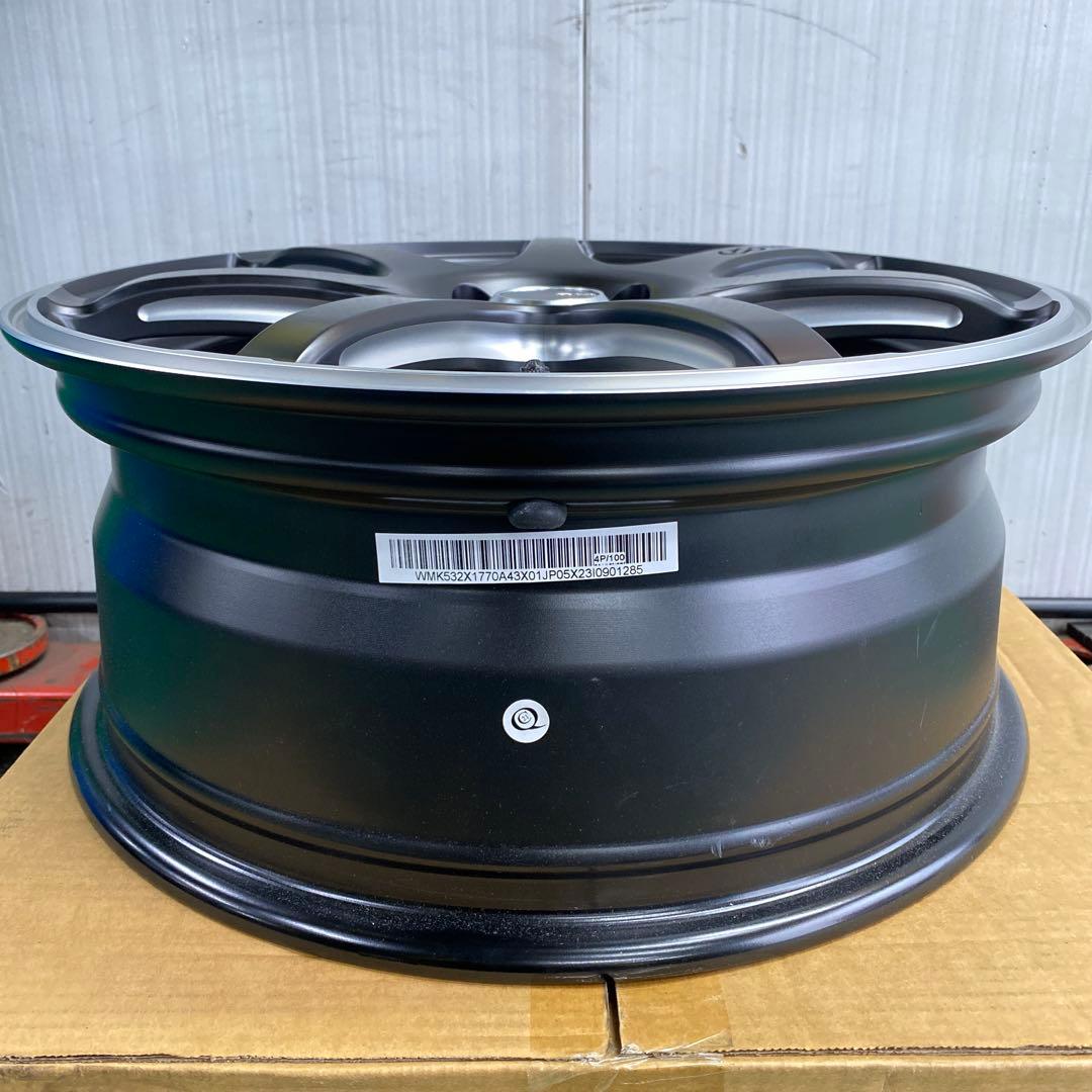 ◇新品17インチエンケイチューニングSC38 7J +43 4H/100 - メルカリ