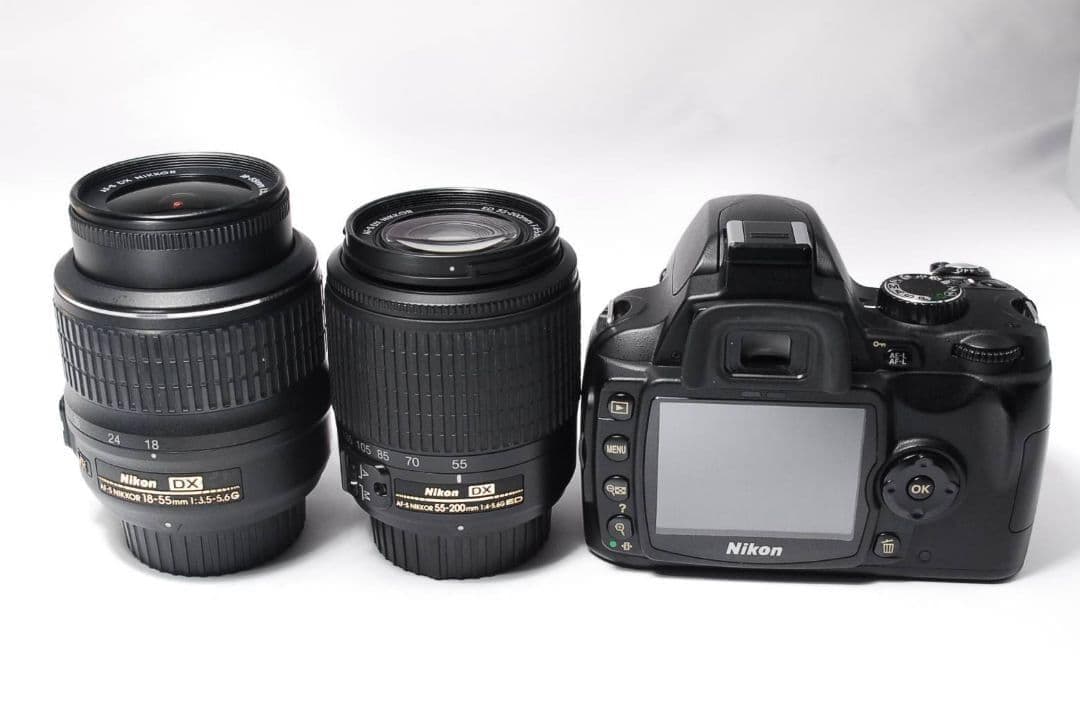 ♥すぐ撮れる♥Nikon D60♥ AF-Sダブルレンズセット 手ブレ補正 - メルカリ