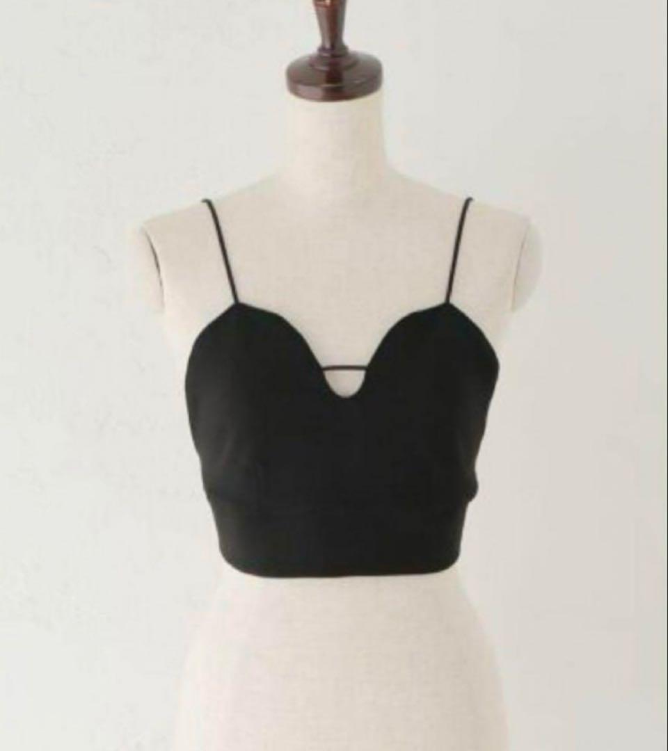 fumie tanaka フミエタナカ ビスチェ plain line cam 25SS】FUMIE TANAKA フミエタナカ /blend bustier / ビスチェ | TRENT