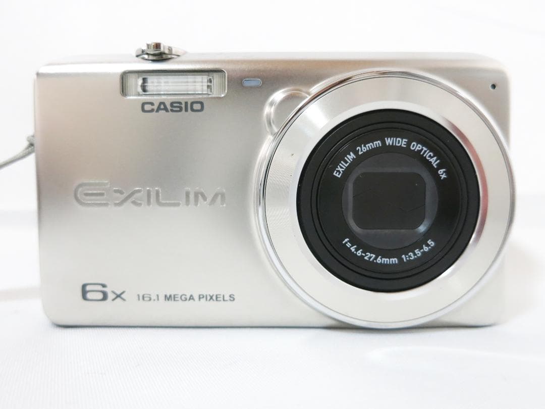 動作未確認 ／デジタルカメラ CASIO EXILIM EX-ZS26 シルバー - メルカリ