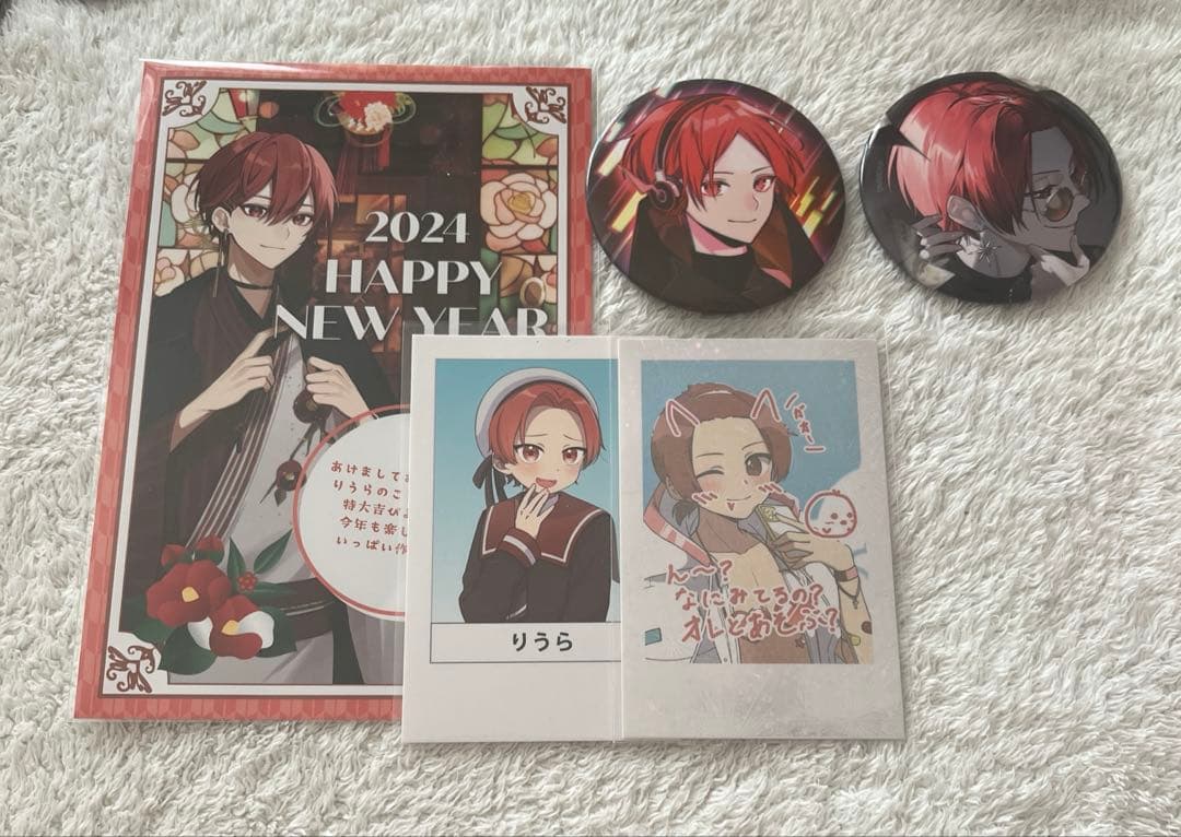 いれいす りうら 缶バッジ チェキ まとめ売り - メルカリ