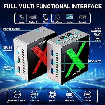 さ*き様 AIOEXPC XMINI ミニPC 本体 Amazon.co.jp: ミニPC AIOEXPC XMINI 最新第12世代 N100 Windows11Pro