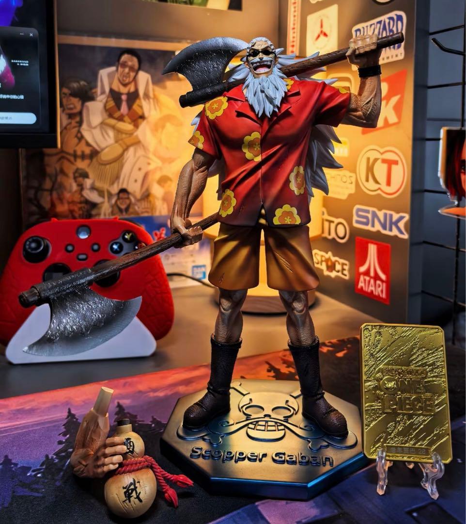 ワンピース POP スコッパー・ギャバン フィギュア ガレージキット