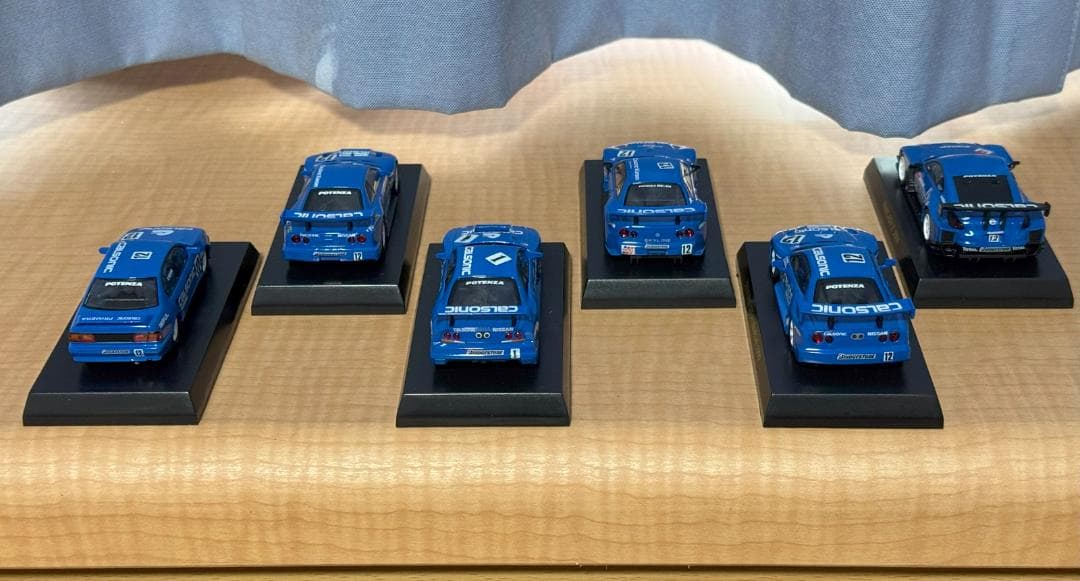 カルソニック ミニカーコレクション 6台セット（1/64スケール） - メルカリ