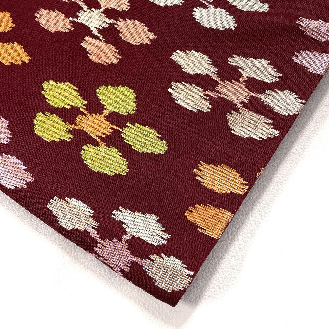 帯65170 ○高級 正絹 利休文 六通 袋帯 - メルカリ