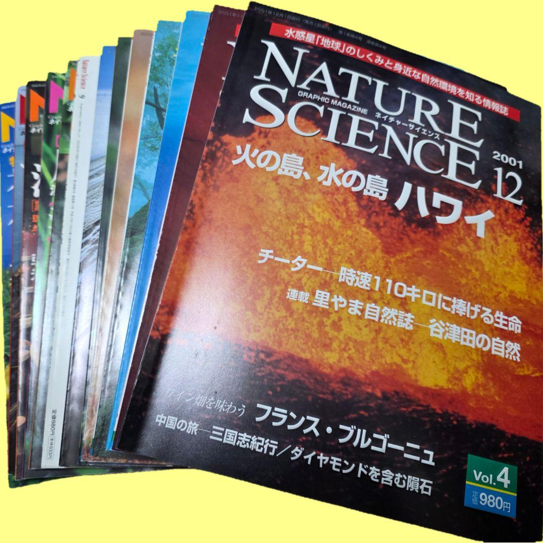 ナショナルジオグラフィック 日本版 37冊セット&NATURE SCIENCE 本