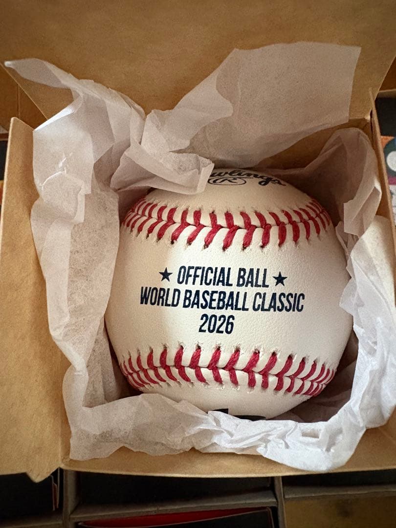 WBC 2026 公式試合球 新品未使用 Rawlings正規品 箱入 公式球 - メルカリ
