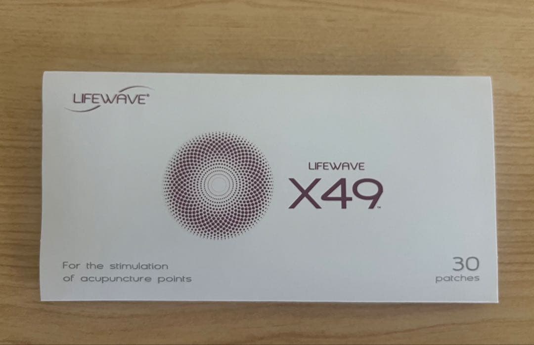 LIFE WAVEパッチX49 【新品・未開封】 エックスフォーティナイン ライフウェーブ X49 パッチシール 30枚 説明