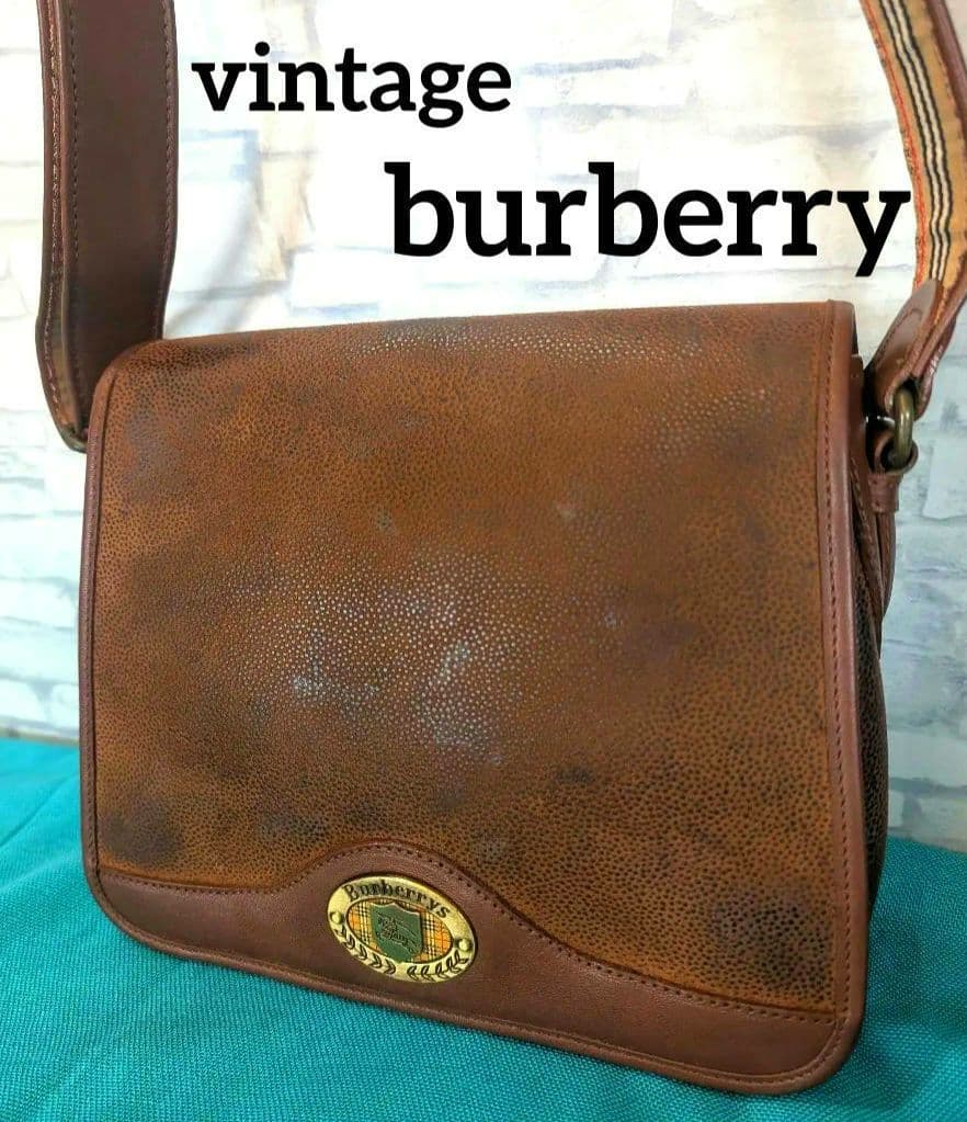 ✨希少✨バーバリー ショルダーバッグ レザー ノバチェック burberry
