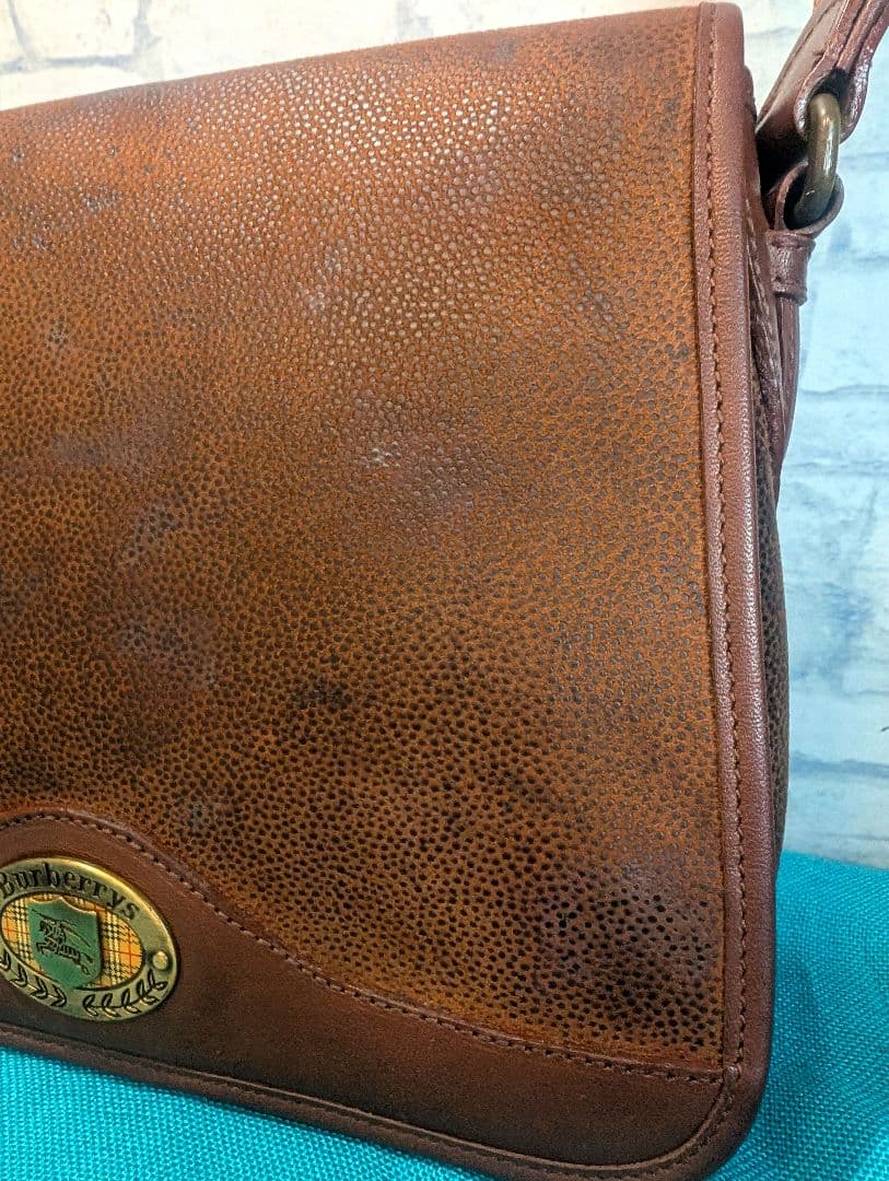 ✨希少✨バーバリー ショルダーバッグ レザー ノバチェック burberry