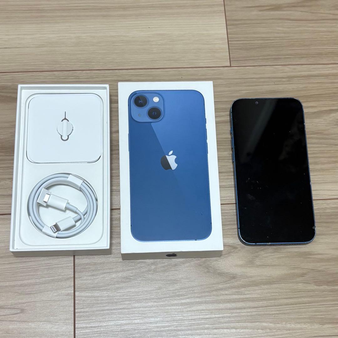 ジャンク品】Apple iPhone 13 ブルー 本体 - メルカリ
