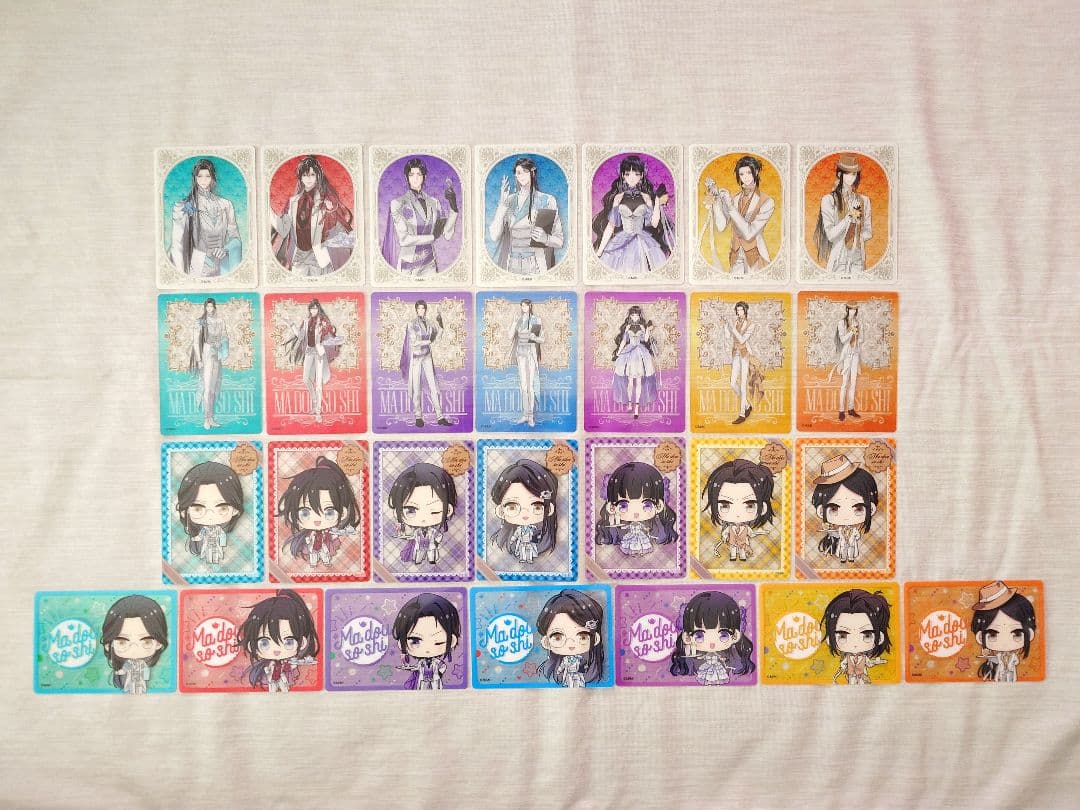 魔道祖師 ラジオドラマ スイパラ クリアカードコレクション 全種 10月事後発売】【特典付き】大河幻想ラジオドラマ「魔道祖師」描き