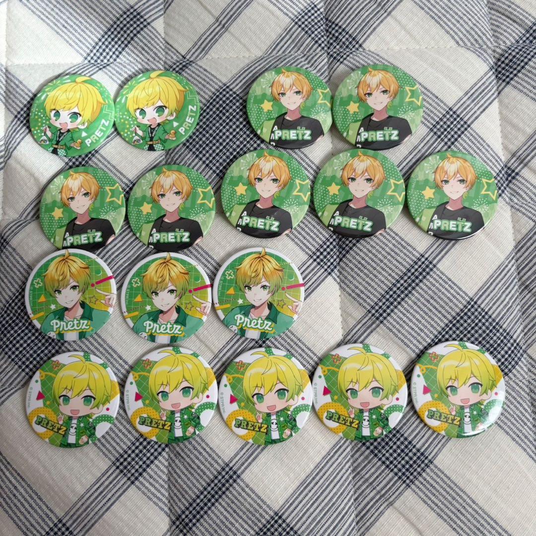 AMPTAKxCOLORS ぷりっつ 缶バッジ - メルカリ