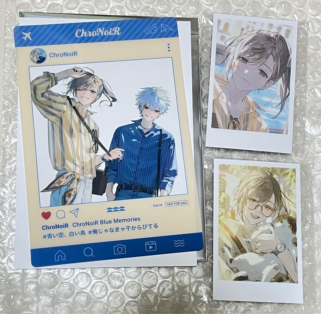 ChroNoiR Blue Memories チェキ 叶、特典 叶＆葛葉 - メルカリ