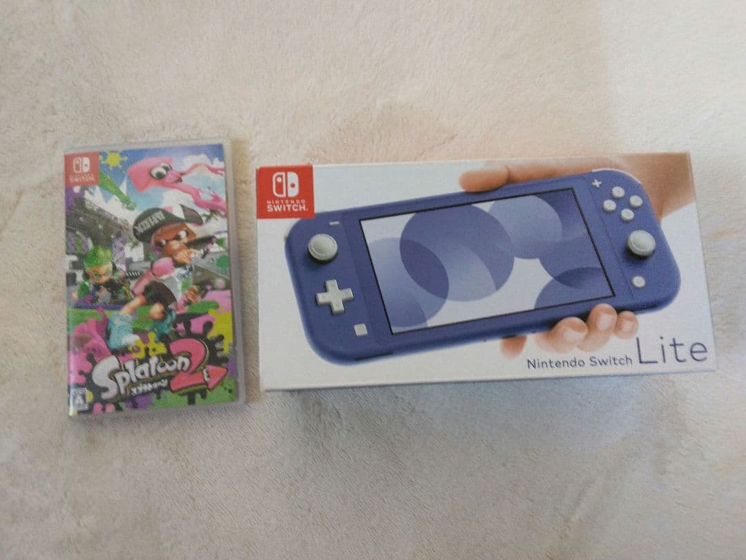 明日まで値下げ！Nintendo Switch Lite ブルー　スプラ2セット Amazon.co.jp: Nintendo Switch Lite ターコイズ : ゲーム