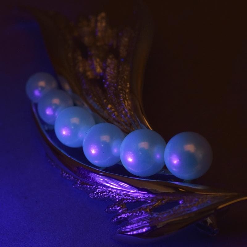 美品◇ミキモト あこや真珠 ブローチ パール6.5mm 6.7g 全長6.4cm