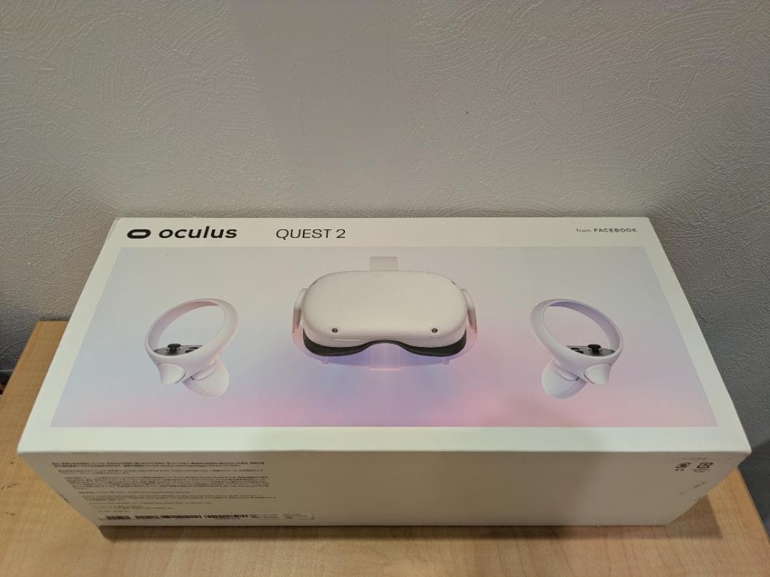   Quest2 128GB VRヘッドセット KW49CM Meta Oculus Quest 2 VR Headset KW49CM - White, 2 Controllers