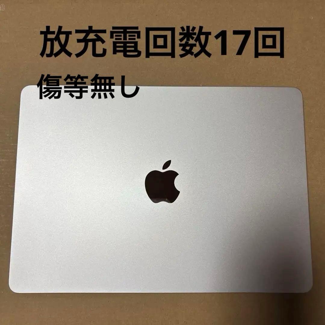 Apple MacBook Air (M2, 2022) 8GB シルバー 美品 Apple MacBook Air M2 (2022) MLY03LL/A Silver 13.6