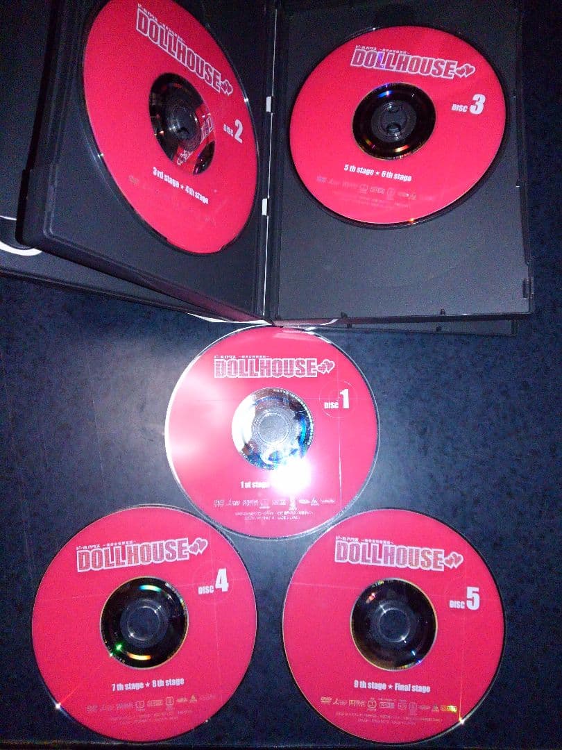 セル盤・特典映像 ドールハウス 特命女性捜査班 DVD-BOX 松下由樹