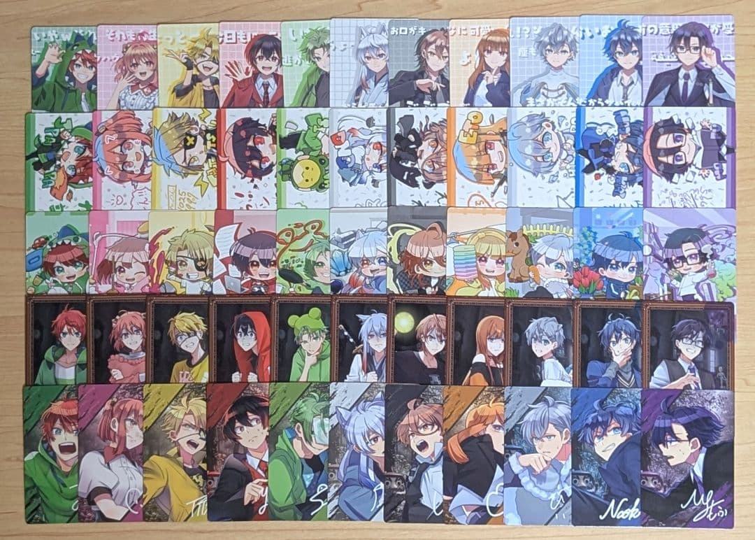 カラフルピーチ 展示会 トレカ からぴちミュージアム 55種フルコンプセット カラフルピーチ 55種フルコンプセット トレカ カラフルピ－チ