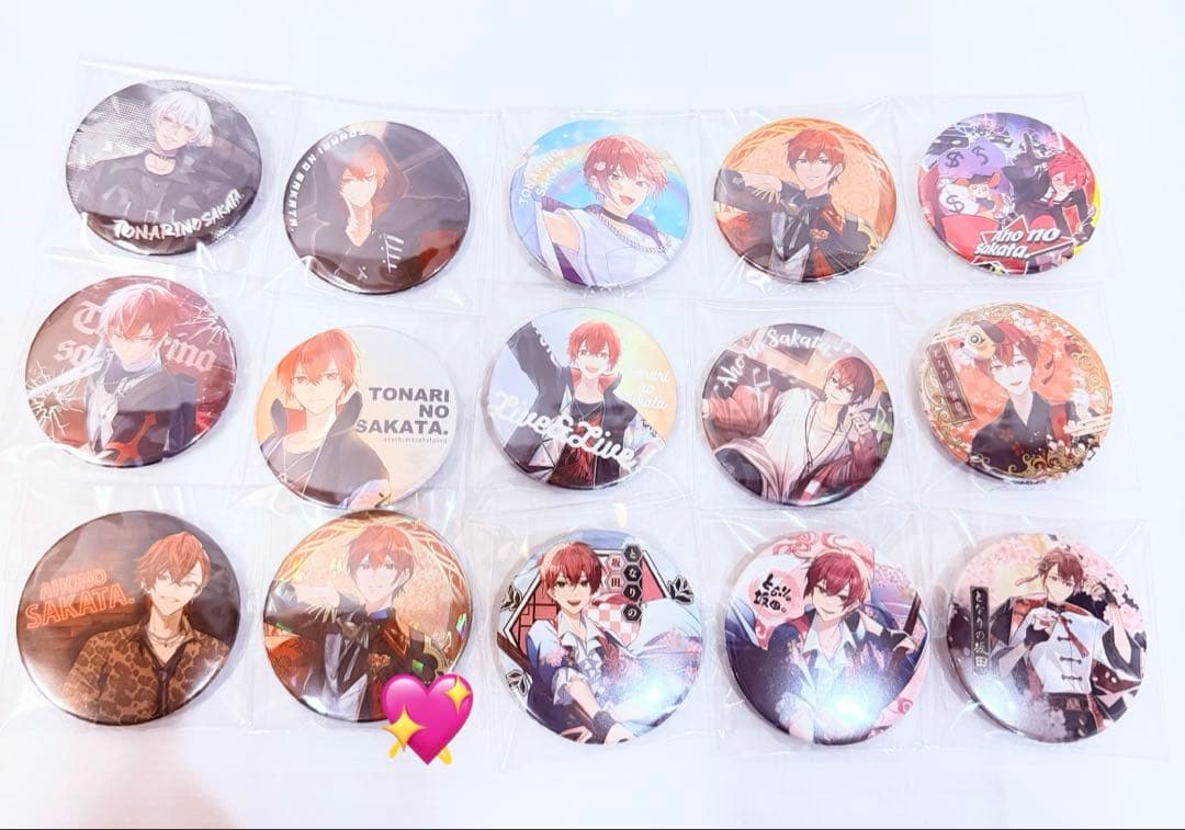 浦島坂田船 となりの坂田。缶バッジ 等身各種1個 - メルカリ