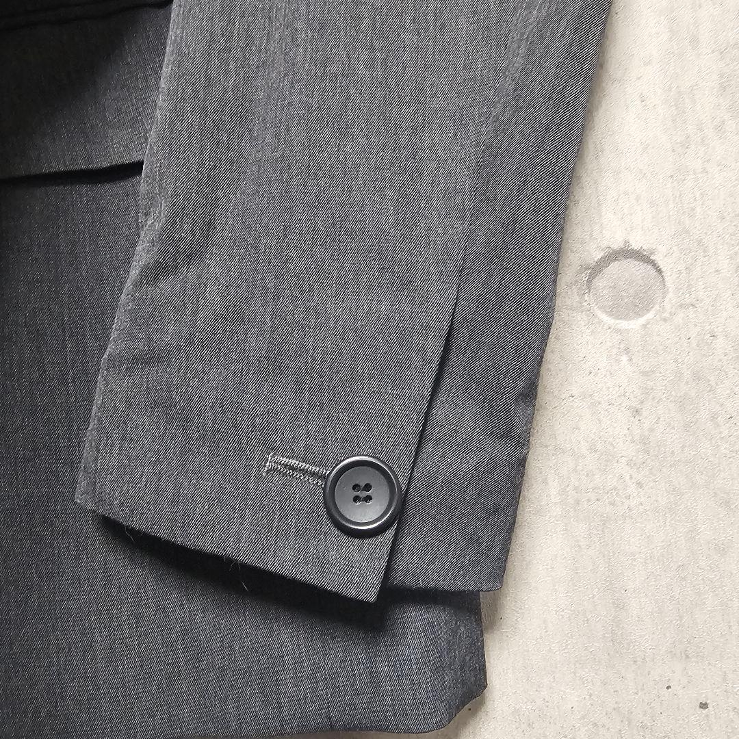 ヨシオクボ】Yoshio Kubo グレー スーツ セットアップ