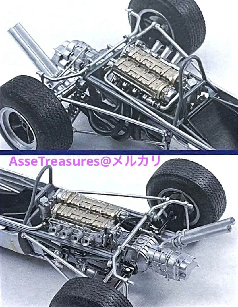 良状態 絶版 エブロ 1/20 ブラバム・ホンダ BT18 1966年 - メルカリ