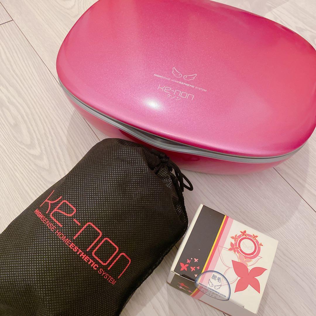 新品　ケノン　エムテック　脱毛　ピンク　セット 月額7,980円レンタルプラン：エムテック KENON 光美容器 マット