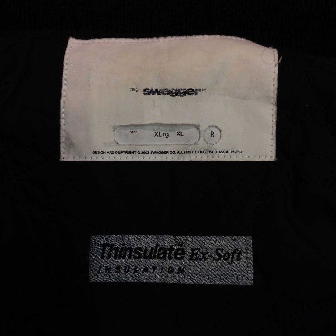 Swagger スタジャン ブラック レザー ジャケット 68-0119-1-B - メルカリ