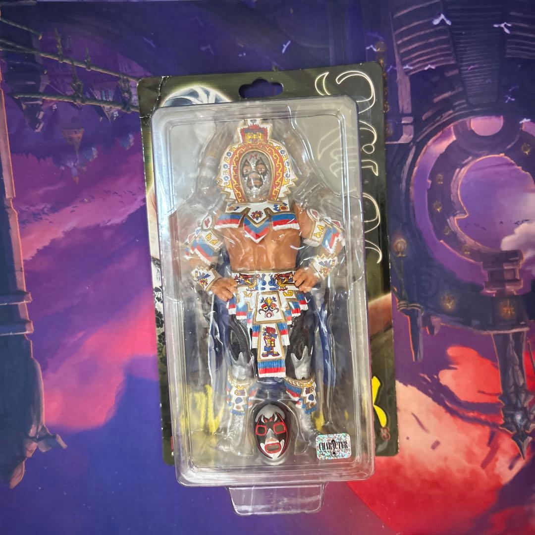 キャラプロ版　プロレスフィギュア　ミルマスカラス　アステカバージョン Yahoo!オークション -「(ミルマスカラス)」(フィギュア) の落札相場