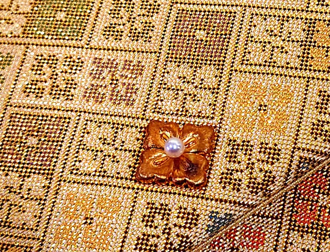 MIKIMOTO ミキモト 西陣？和光？ 和装バッグ クラッチ - メルカリ