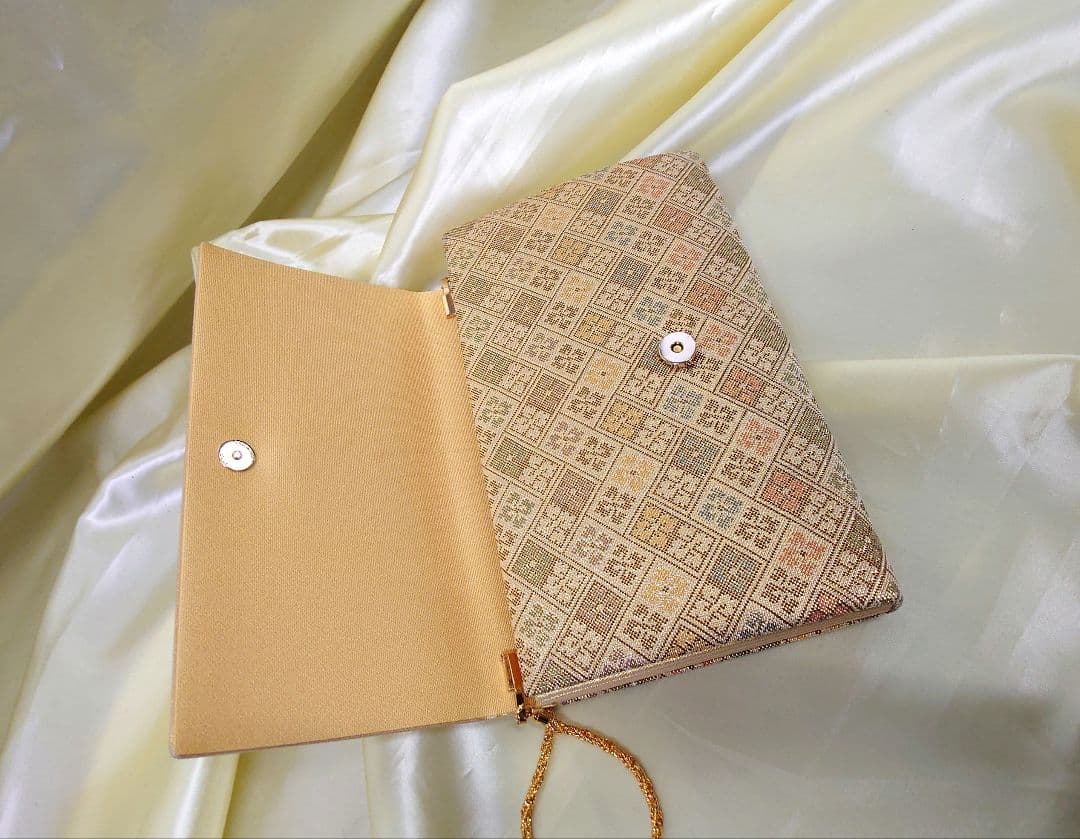 MIKIMOTO ミキモト 西陣？和光？ 和装バッグ クラッチ - メルカリ