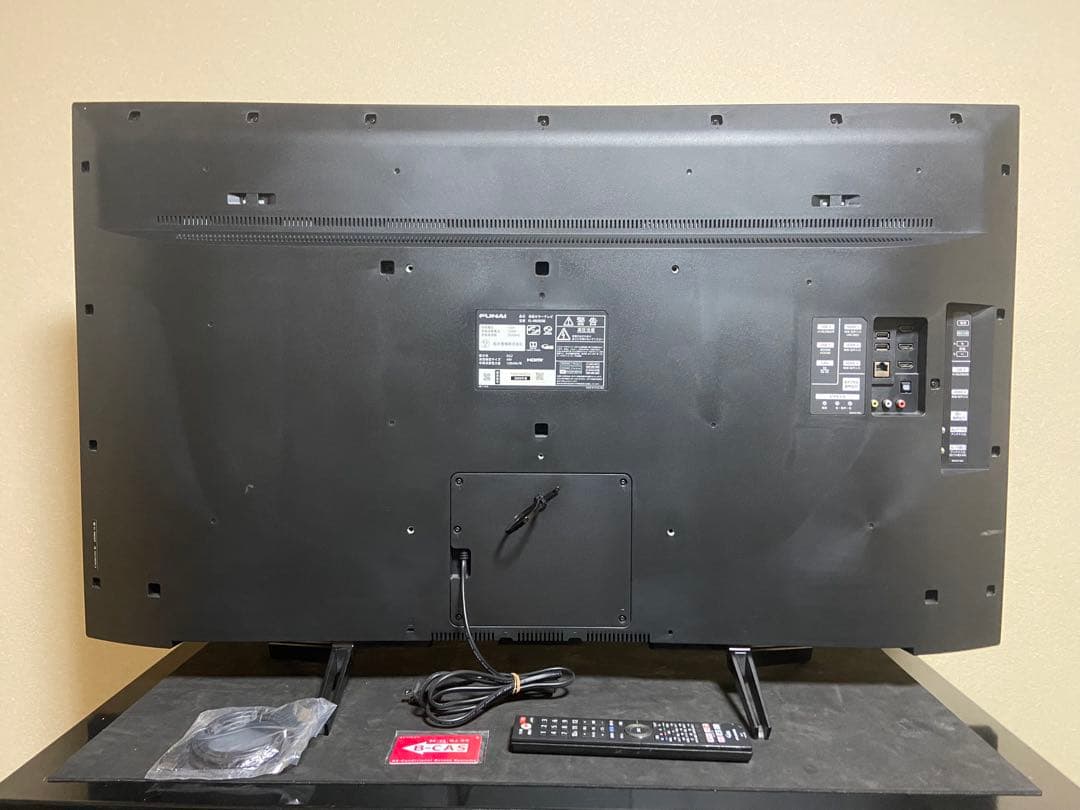 今だけ優待価格】FUNAI 49V型4K｜近郊8000円引＆無料配送 - メルカリ