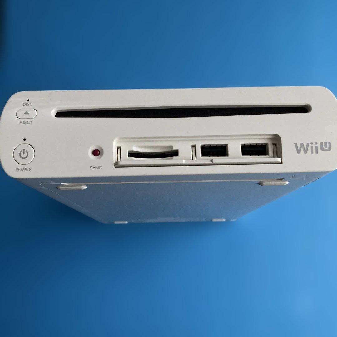 ジャンク品】Wii U 本体のみ ホワイト ディスクドライブエラー 32GB