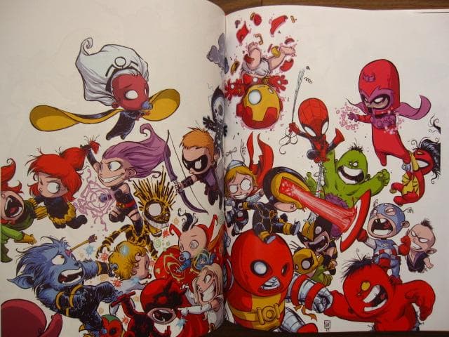 The MARVEL Art of Skottie Young HC版 アート・デザイン・音楽