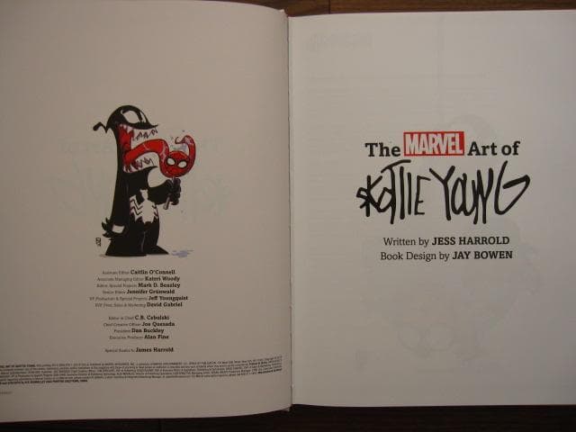 The MARVEL Art of Skottie Young HC版 アート・デザイン・音楽