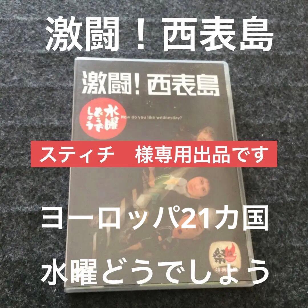 スティチ様専用 DVD 水曜どうでしょう 激闘！西表島＋ヨーロッパ21カ国