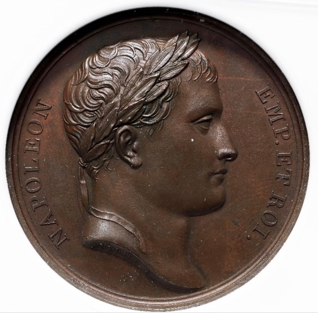 ナポレオン エトルリアの併合 ブロンズメダル1808年