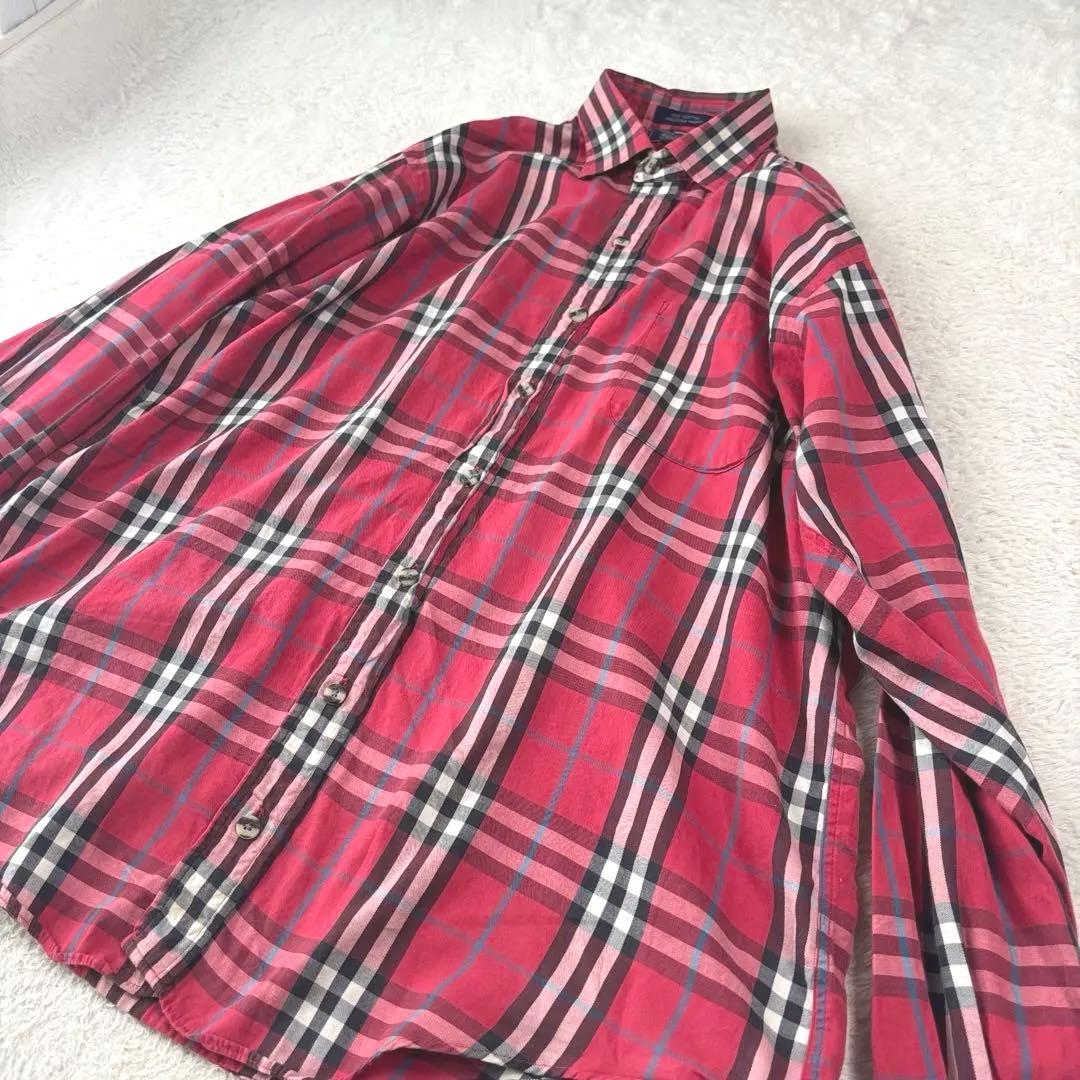 ヴィンテージ バーバリー Burberrys 大きいサイズノバチェック シャツ