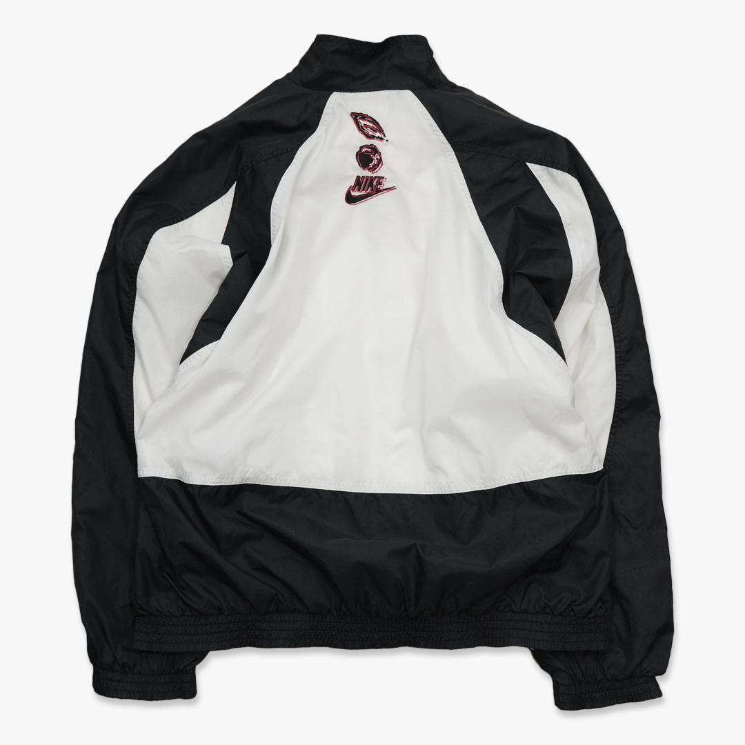 NIKE 90s ナイロンジャケット 刺繍 ロゴ 切り替え オーバーサイズ