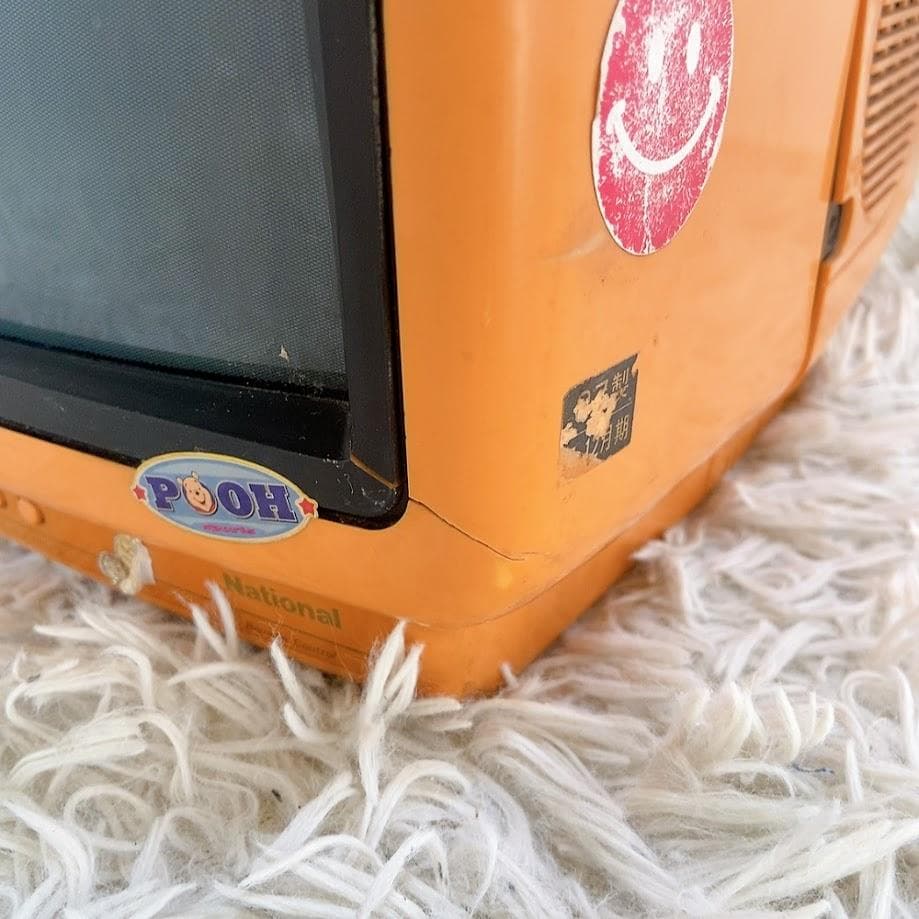 National TH-11S1 ブラウン管テレビ 昭和レトロ リモコン付き - メルカリ