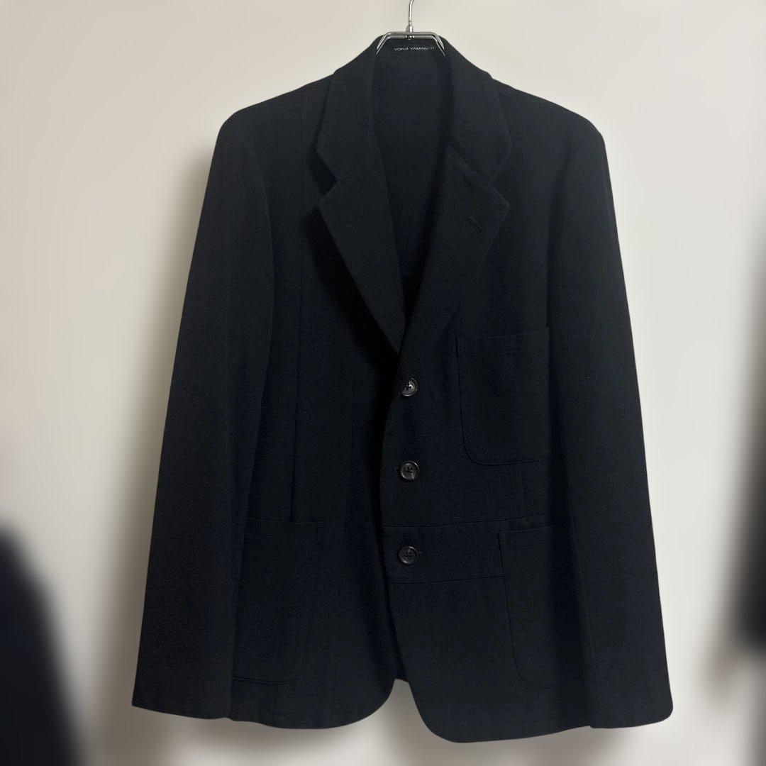 90s Y's for men ウールジャケットセットアップ　ヨウジヤマモト Y's for men ワイズフォーメン Yohji Yamamoto ヨウジヤマモト