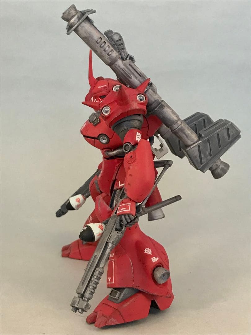 ガンプラ1/144赤いケンプファーHGモノアイLEDマグネット独立点灯