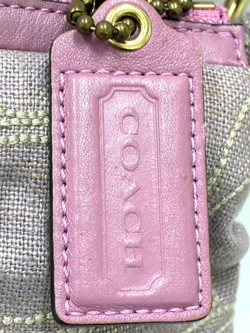 26S1-148 コーチ シグネチャーオプアート バッチワーク ワンショルダー