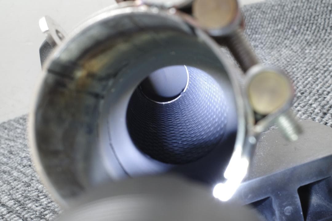 GSX-S750 CS Racing アンダーマウントフルエキゾーストマフラー - メルカリ