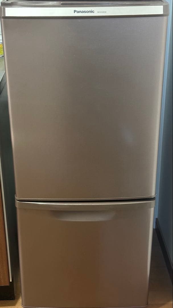 Panasonic NR-B149W ブラウン冷蔵庫 138ℓ - メルカリ