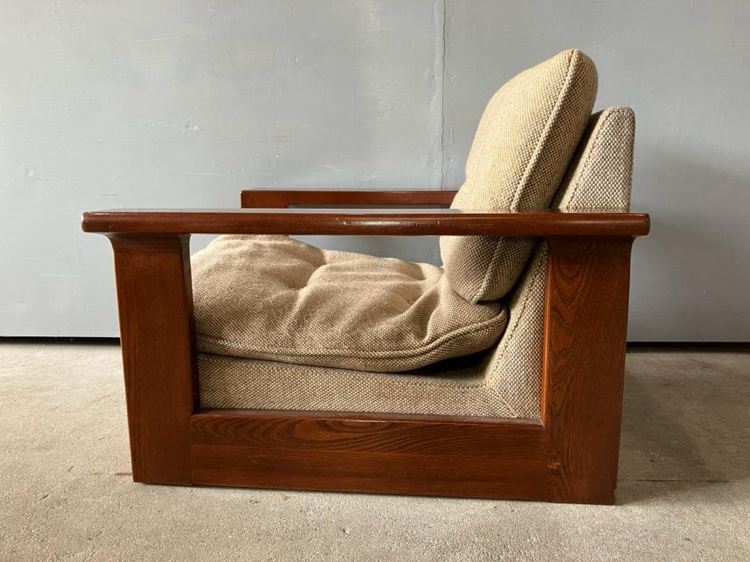 HIDA』飛騨産業 シングルソファ ローソファ ソファ 1P RWso25HIDA 飛騨