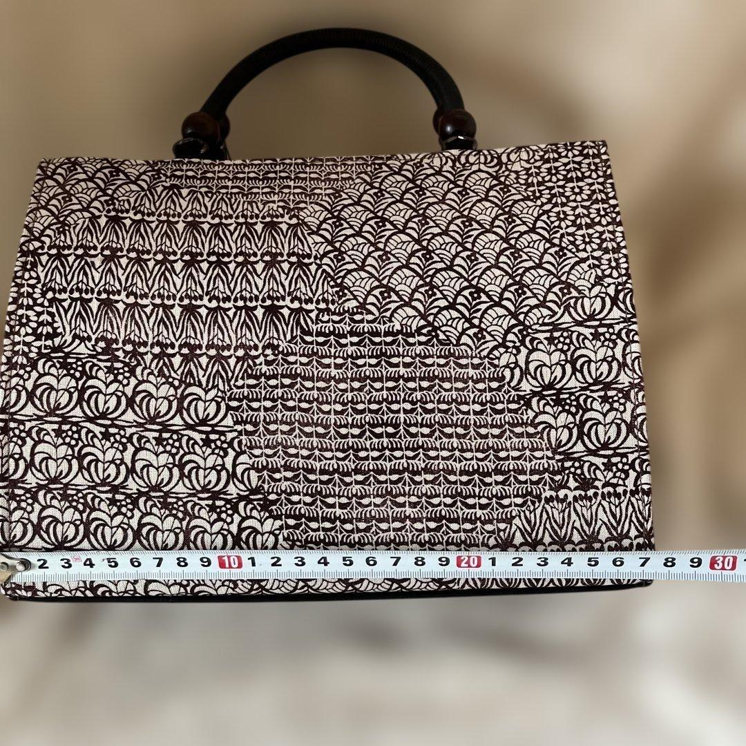 京都SHOZAN謹製 正絹和装バッグ未使用品 切り嵌め小紋柄 - メルカリ